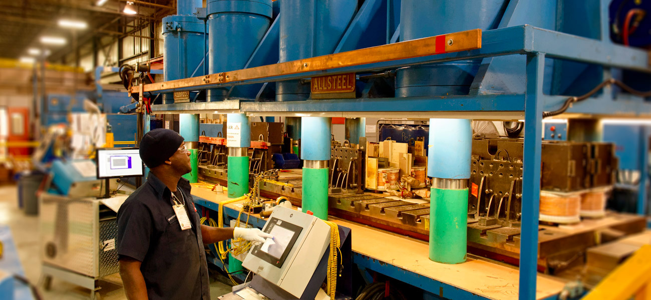Fabrication et réfection de pôles de rotor