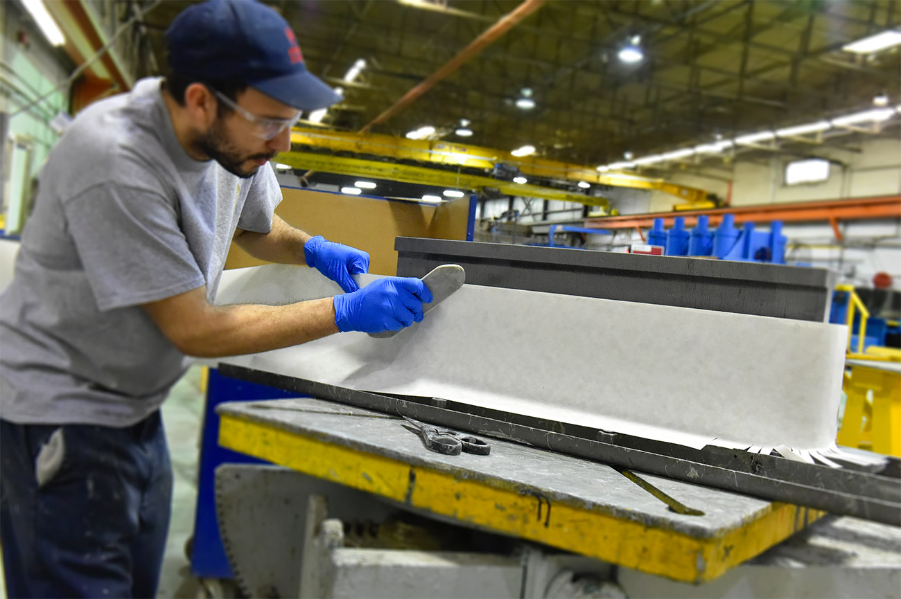 Fabrication et réfection de pôles de rotor